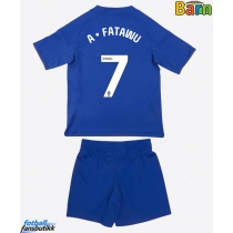 Leicester City Issahaku Fatawu #7 Hjemmedraktsett Barn 2025-26 Kortermet (+ Korte bukser)